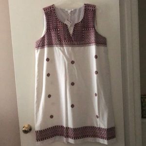 NWT cotton sleeveless sundress size 12